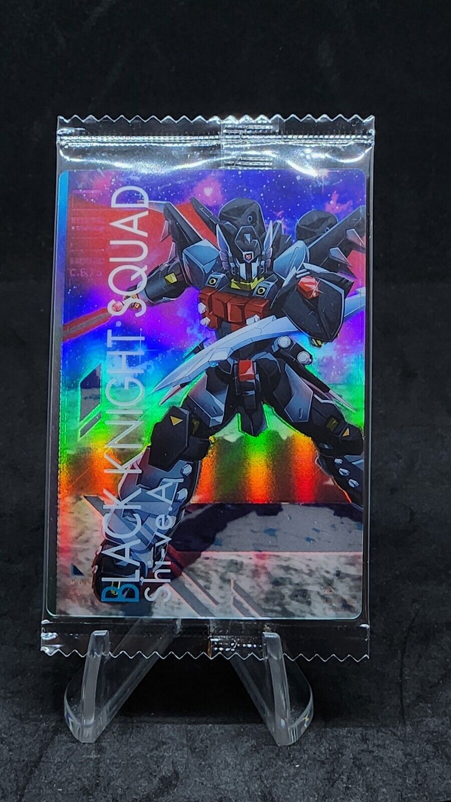 1-030 Black Knight Squad 2 Gundam SEED FREEDOM Wafer card Bandai Sealed